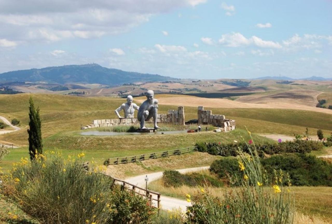 Appartamento la terrazza del silenzio Fattoria Spedaletto Esterno foto