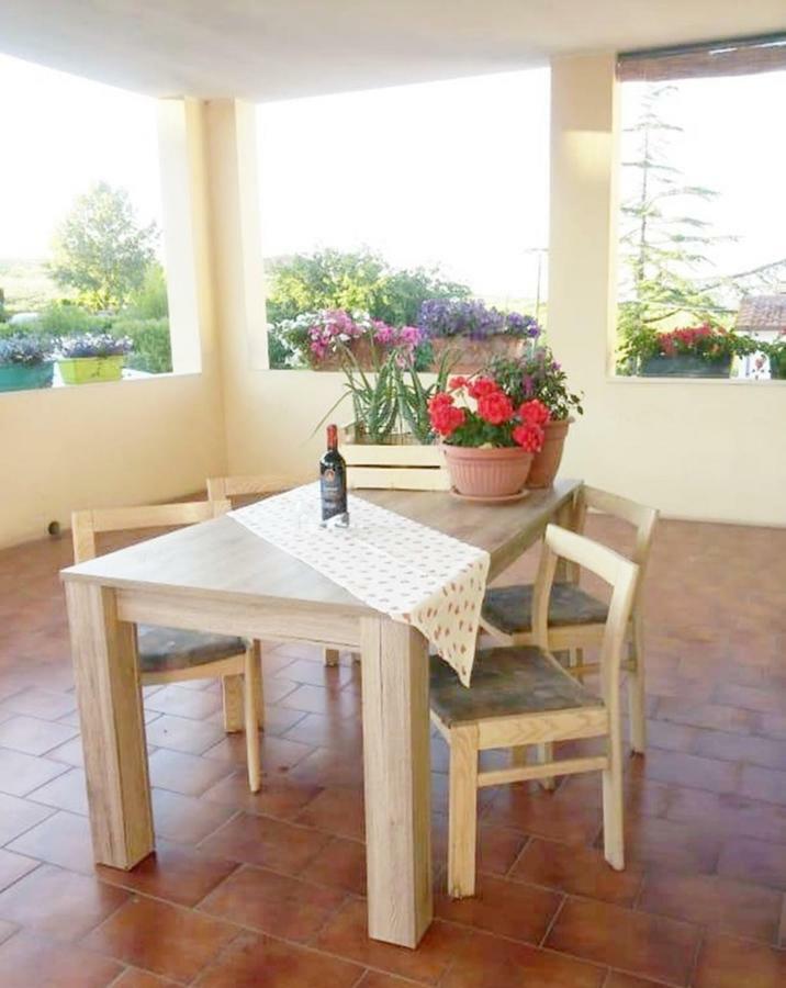 Appartamento la terrazza del silenzio Fattoria Spedaletto Esterno foto